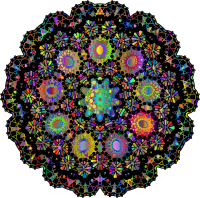 Interleaved Mandala By HenryM Derivative Polyprismatic