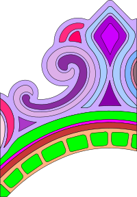 Cameo Frame (part) Coloured