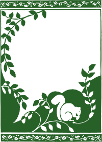 Green Squirrel Frame