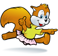 Squirrel in a Tutu