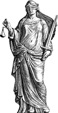 Justitia Line Art 2