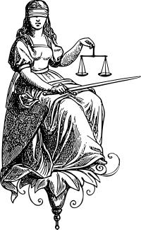Justitia Line Art 3