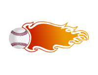 Baseball Flames