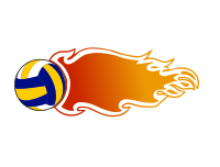 Volleyball Flames