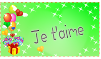 Je t'aime Card