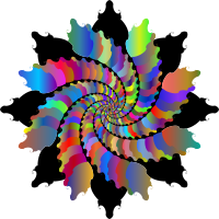 Ornamental Solid Frame Vortex II