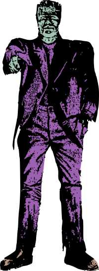 Frankenstein's Monster - Colour Remix