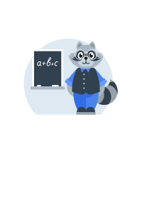 Raccoon teacher