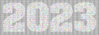 2023 Typography Colorful And Black