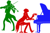 Classical Musicians - Colour Remix