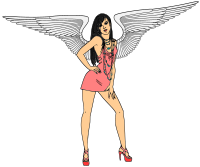 Short Skirt Angel