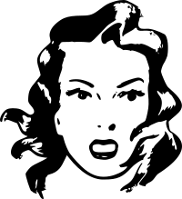 Woman's face