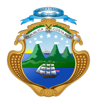 Escudo Nacional de Costa Rica / Coat of arms of Costa Rica