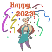 Happy 2023 Woman