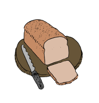 Slice of Bread Loaf