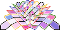 6 by 6 transformed rectangular Celtic knot