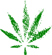 Marijuana Stencil