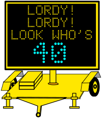 Customizable Road Sign Round Pixels
