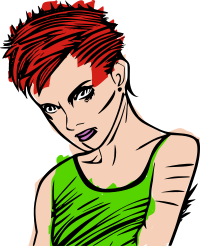 Angry Woman - Colour Remix