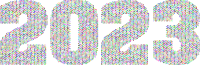2023 Typography Low Poly 2