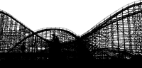Roller Coaster By Frederick Wallace From Unsplash Vectorized Silhouette