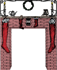 Christmas Stocking Frame - Colour Remix