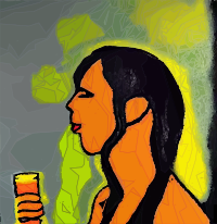 Woman Drinking 1
