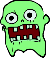 Green zombie