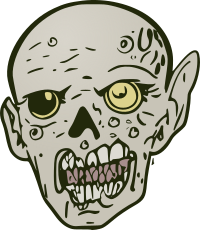 Zombie Face - Colour Remix