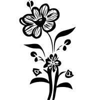 Flower Line Art