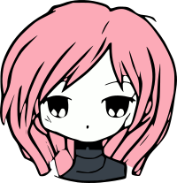 Pink haired anime girl