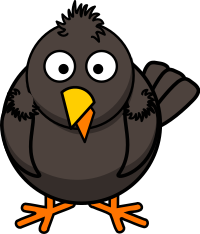 Cartoon Crow