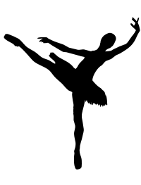 Woman Ballet Silhouette