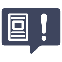 Content Notice Icon (grey)