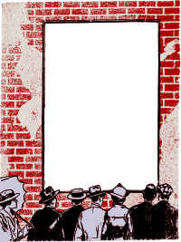 Brick Frame Poster - Colour Remix