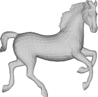 Horse Low Poly 3D