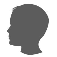 Male Human Profile Head Sideview