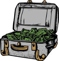 Cash in a Suitcase
