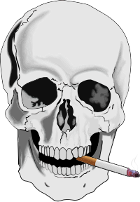 Smoking Skull