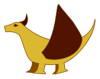 Dragon doré