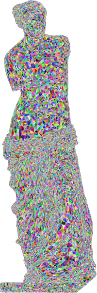 Venus De Milo 3D Colorful