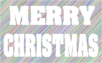 Merry Christmas Typography No BG