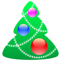Christmas tree icon