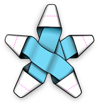 Star Ribbon no background