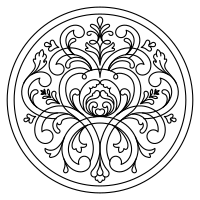 Circular flourish (CNC compatible)