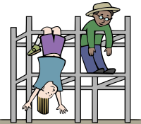 Kids on a Jungle Gym - Colour Remix
