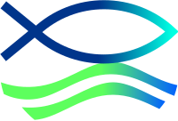 Christian baptism symbol