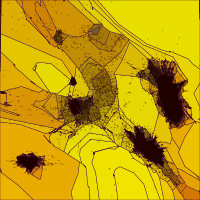 Abstract Yellow Art