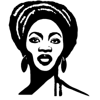 African Woman’s Face