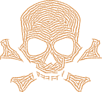 Bullets Skull And Crossbones